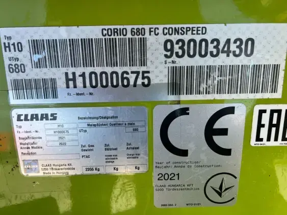 CLAAS Corio conspeed 6-80FC - Photo 12