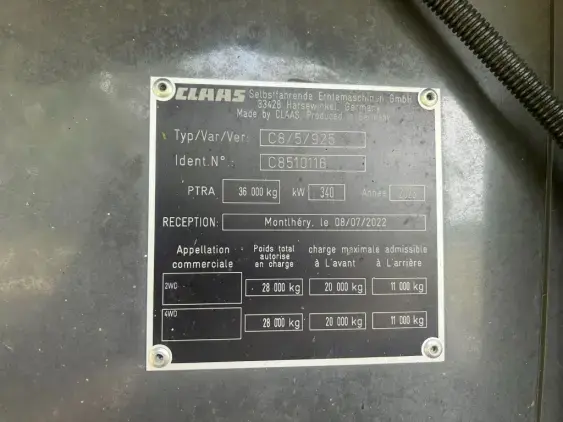 CLAAS Lexion 7500 TT  - Photo 29