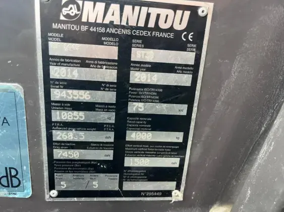 MANITOU MT1440 - Photo 20