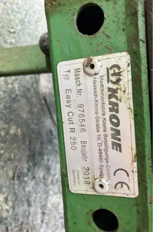 KRONE Easy cut R280 - Photo 6