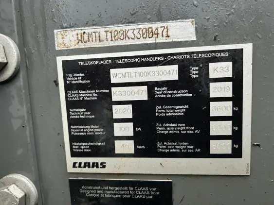 CLAAS Scorpion 732 variopower stage V advance  - Photo 11