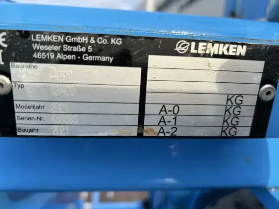 LEMKEN Zirkon 12/400 - Photo 9
