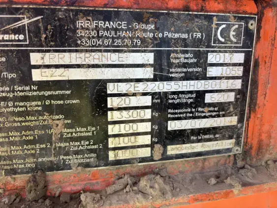 IRRIFRANCE Optima 1055 - Photo 7