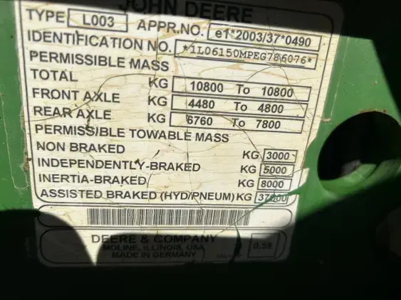 JOHN DEERE 6150M - Photo 13