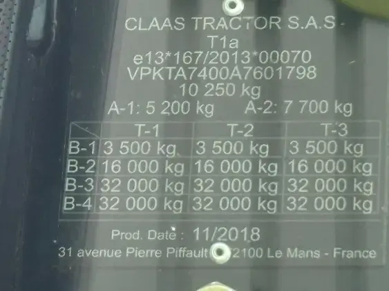 CLAAS ARION 610 - Photo 9