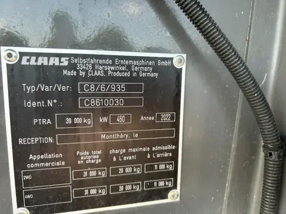 CLAAS 8700TT  - Photo 13