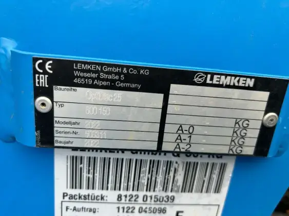 LEMKEN TF solitaire 23+ /Zirkon 12-600K /Optidisc 25 - Photo 12