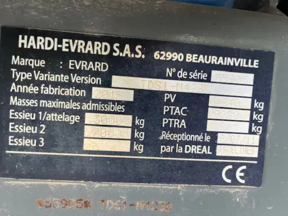 EVRARD Meteor 4200 - Photo 21