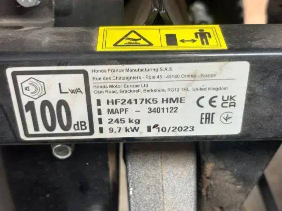 HONDA HF 2417 - Photo 9