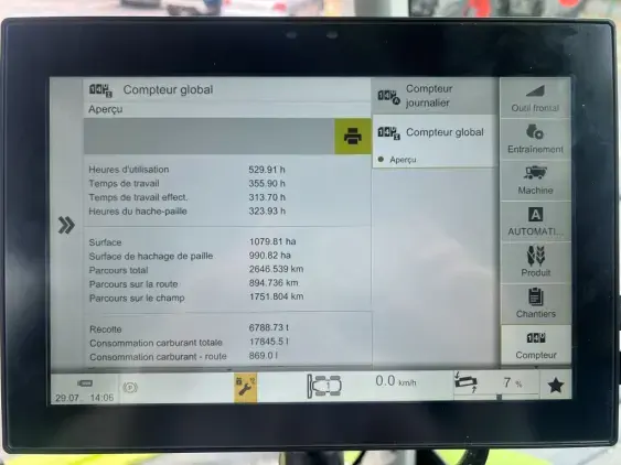 CLAAS Lexion 7500 - Photo 13