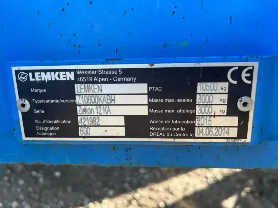 LEMKEN Zirkon 12KA - Photo 13