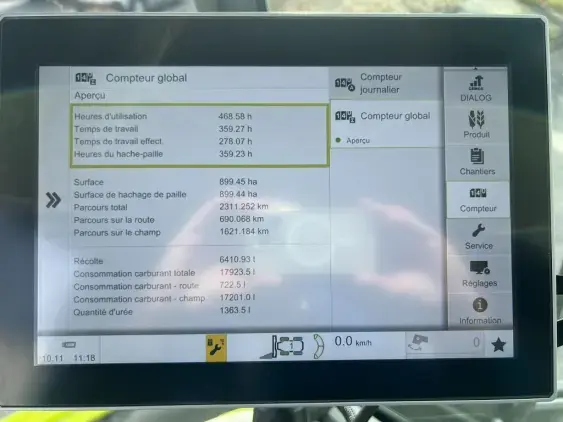 CLAAS TRION 750 - Photo 18