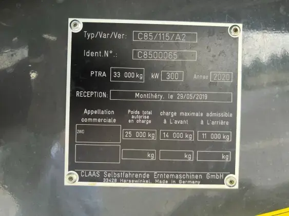 CLAAS LEXION 7400 - Photo 11