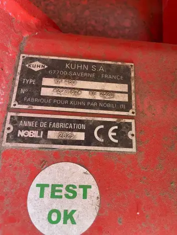 KUHN RM 480 - Photo 4