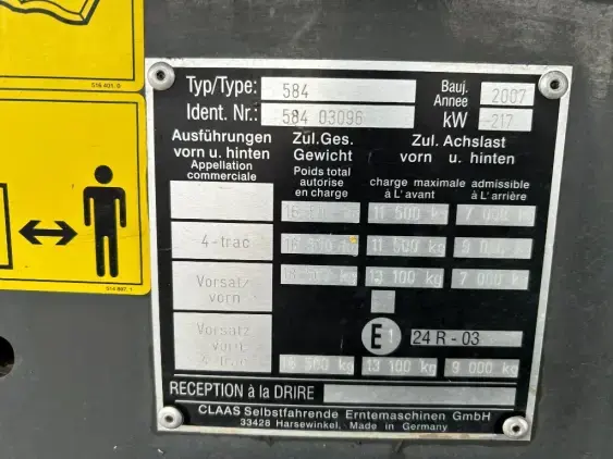 CLAAS Lexion 540 intensive - Photo 14