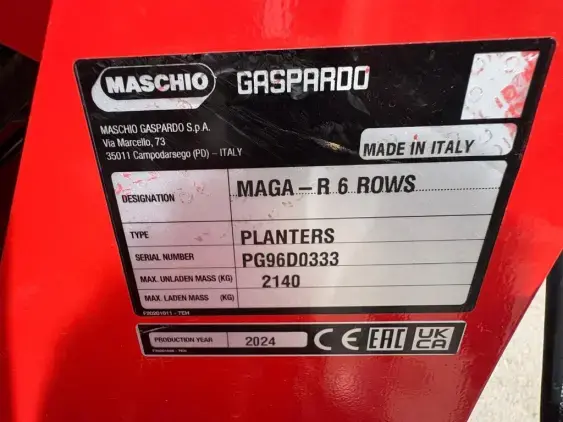GASPARDO MAGA R 6 ROWS.  PLANTEURS - Photo 9