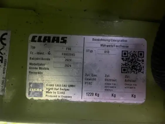 CLAAS Disco 1100 C business - Photo 10