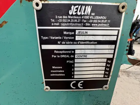 JEULIN Palès 500 eco  - Photo 7