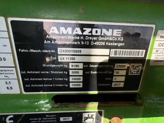 AMAZONE Ux11200 - Photo 7