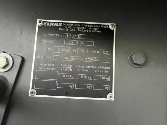 CLAAS Trion 520 - Photo 17