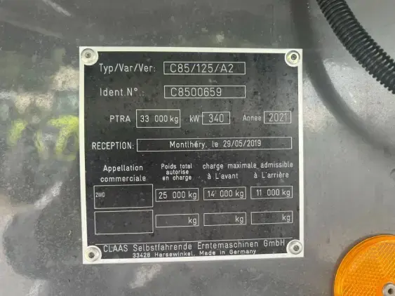 CLAAS Lexion 7500 - Photo 30