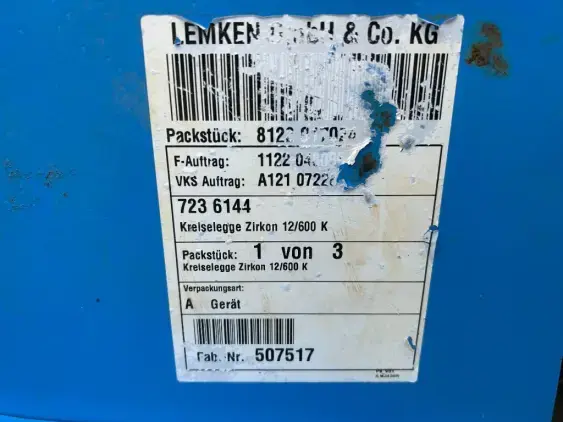 LEMKEN TF solitaire 23+ /Zirkon 12-600K /Optidisc 25 - Photo 13