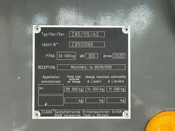 CLAAS Lexion 7400 - Photo 10