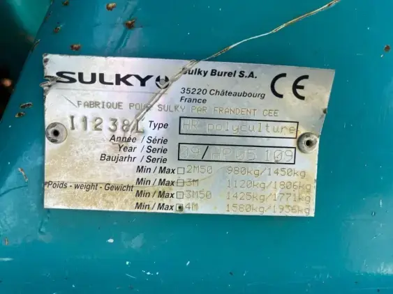 SULKY Cultiline hr - Photo 13