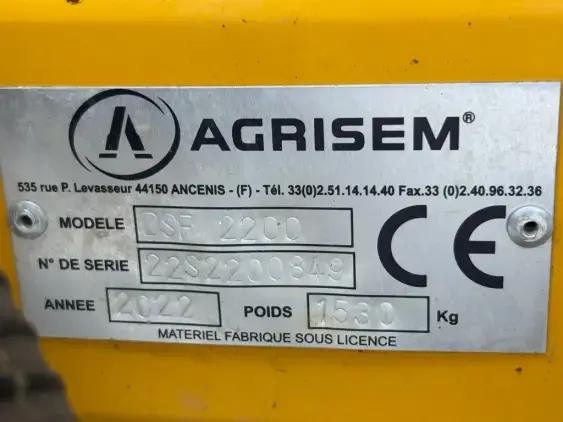 AGRISEM DSF 2200 - Photo 9
