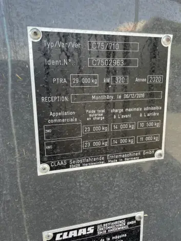 CLAAS LEXION 750 MONTANA - Photo 4