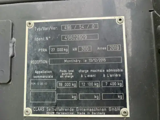 CLAAS JAGUAR 840 - Photo 18