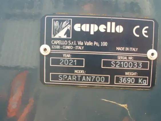 CAPELLO Spartan 700 - Photo 9