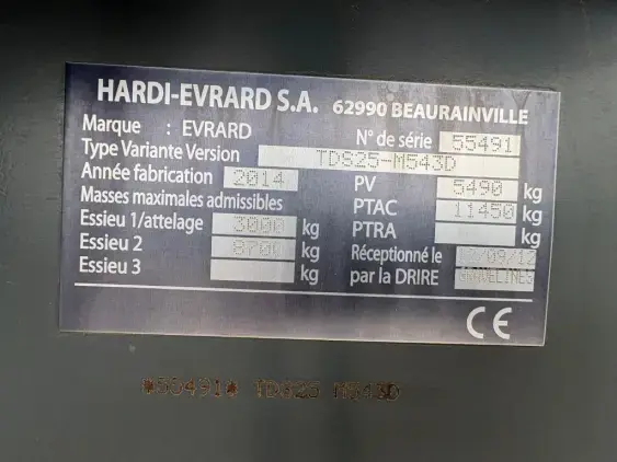 EVRARD Météor 5400 - Photo 9