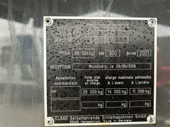 CLAAS Lexion 7400 - Photo 13