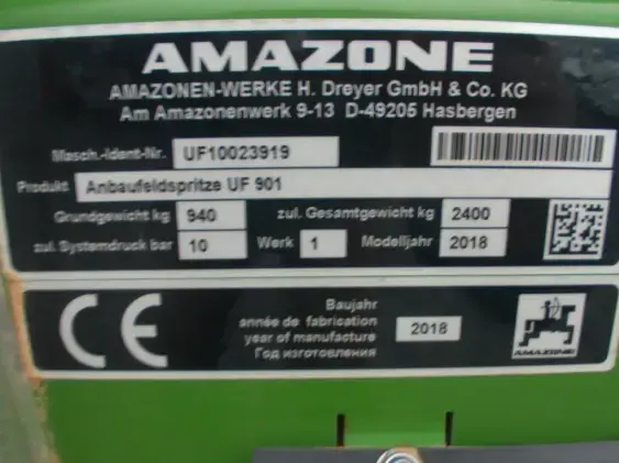 AMAZONE UF901 - Photo 12