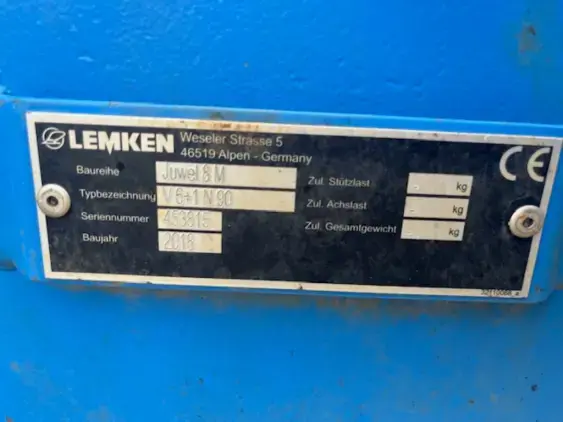 LEMKEN Juwel 8 MV  - Photo 12