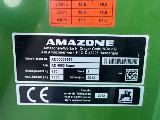 AMAZONE KG 4000 SUPER - Photo 17
