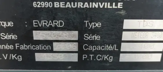 EVRARD Meteor 3400 - Photo 6