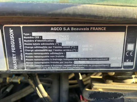 MASSEY FERGUSON 7619 DYNA-6 EFFICIENT - Photo 16