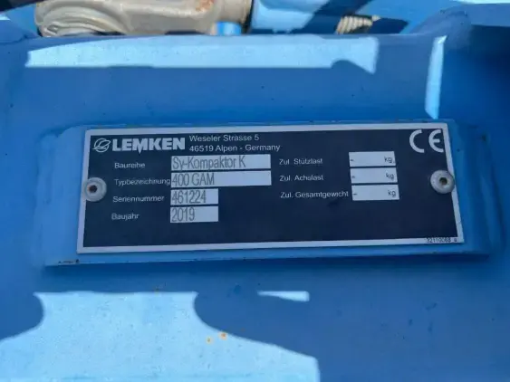 LEMKEN KOMPAKTOR - Photo 15