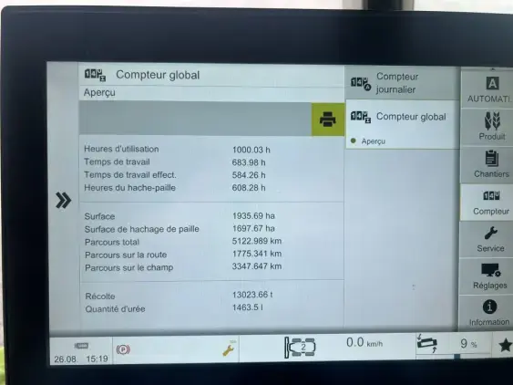 CLAAS LEXION 7400 - Photo 15