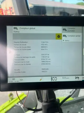 CLAAS LEXION 7400 - Photo 15