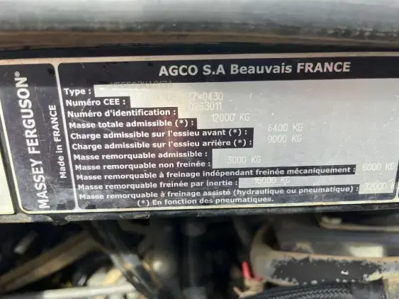 MASSEY FERGUSON 7619 DYNA-6 EFFICIENT - Photo 17