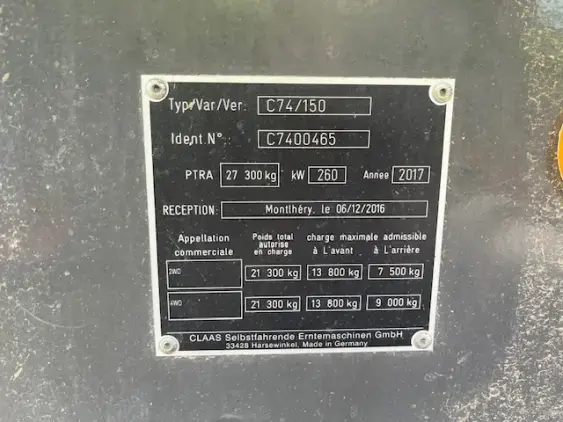 CLAAS LEXION 650 - Photo 12