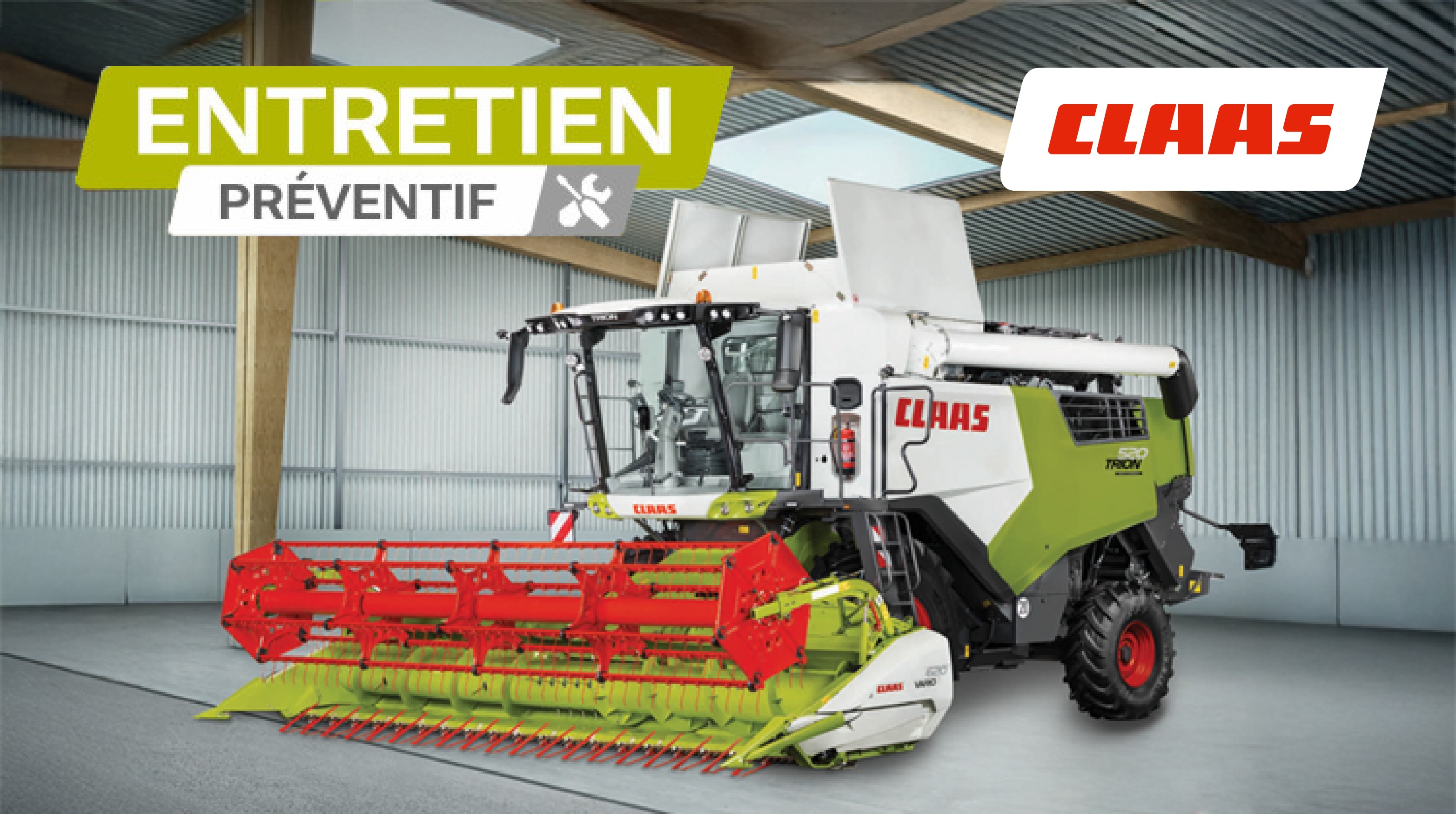 CHECK-UP – Offres pour la révision de votre moissonneuse batteuse