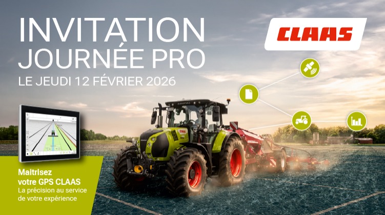 Participez à une journée dédiée au GPS CLAAS CEMIS : théorie et pratique