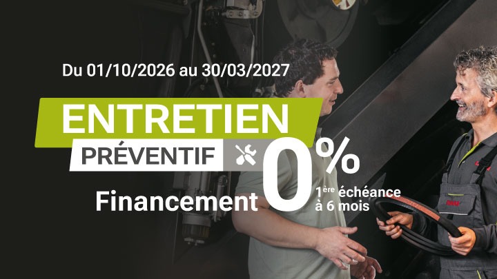 Entretien préventif : offres pour la révision de votre moissonneuse-batteuse